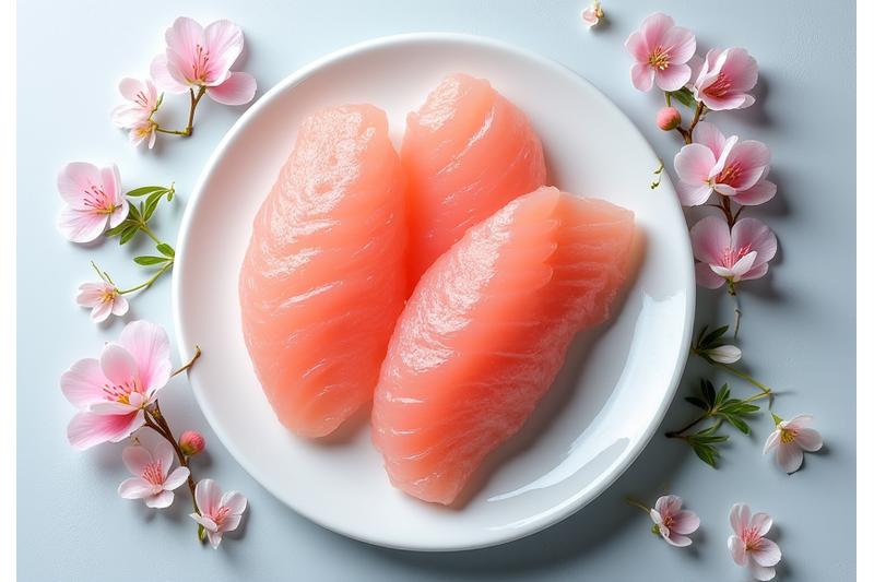 春の旬の桜鯛とアサリの盛り合わせ